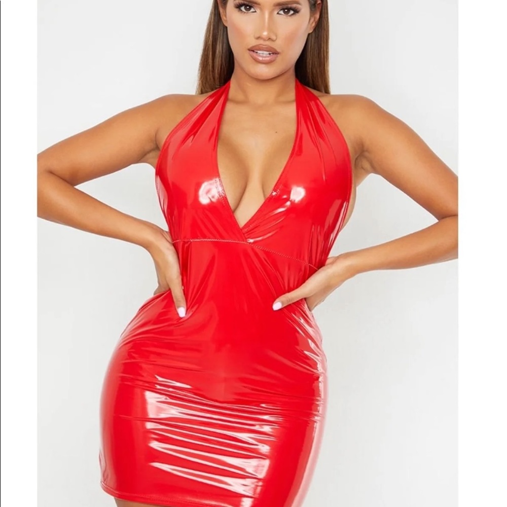 Plunge dress